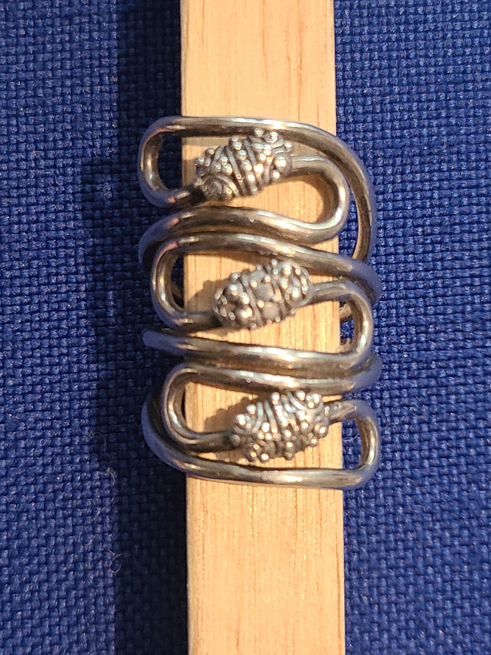Sarda Sterling Silver Ring Sz 7